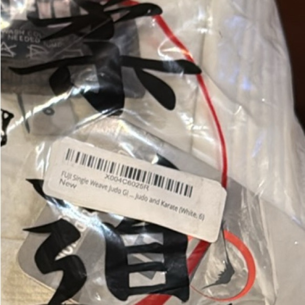 Fuji Single Weave Judo Gi Uniform for Judo and Karate Size 6